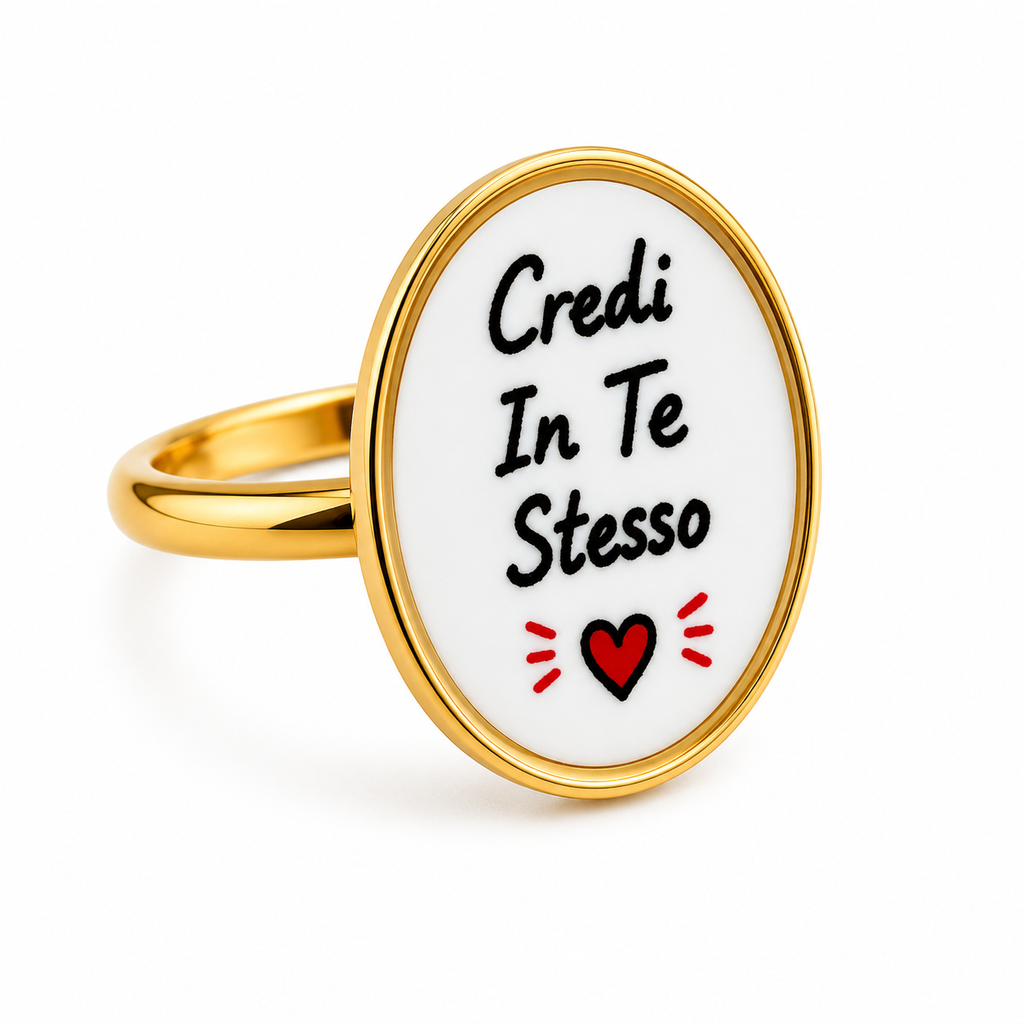 Anello Credi In Te Stesso