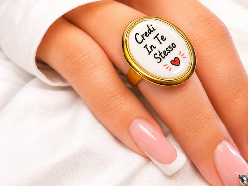 Anello Credi In Te Stesso