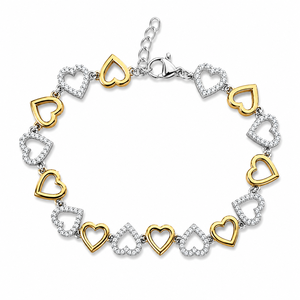 Bracciale Cuoricini