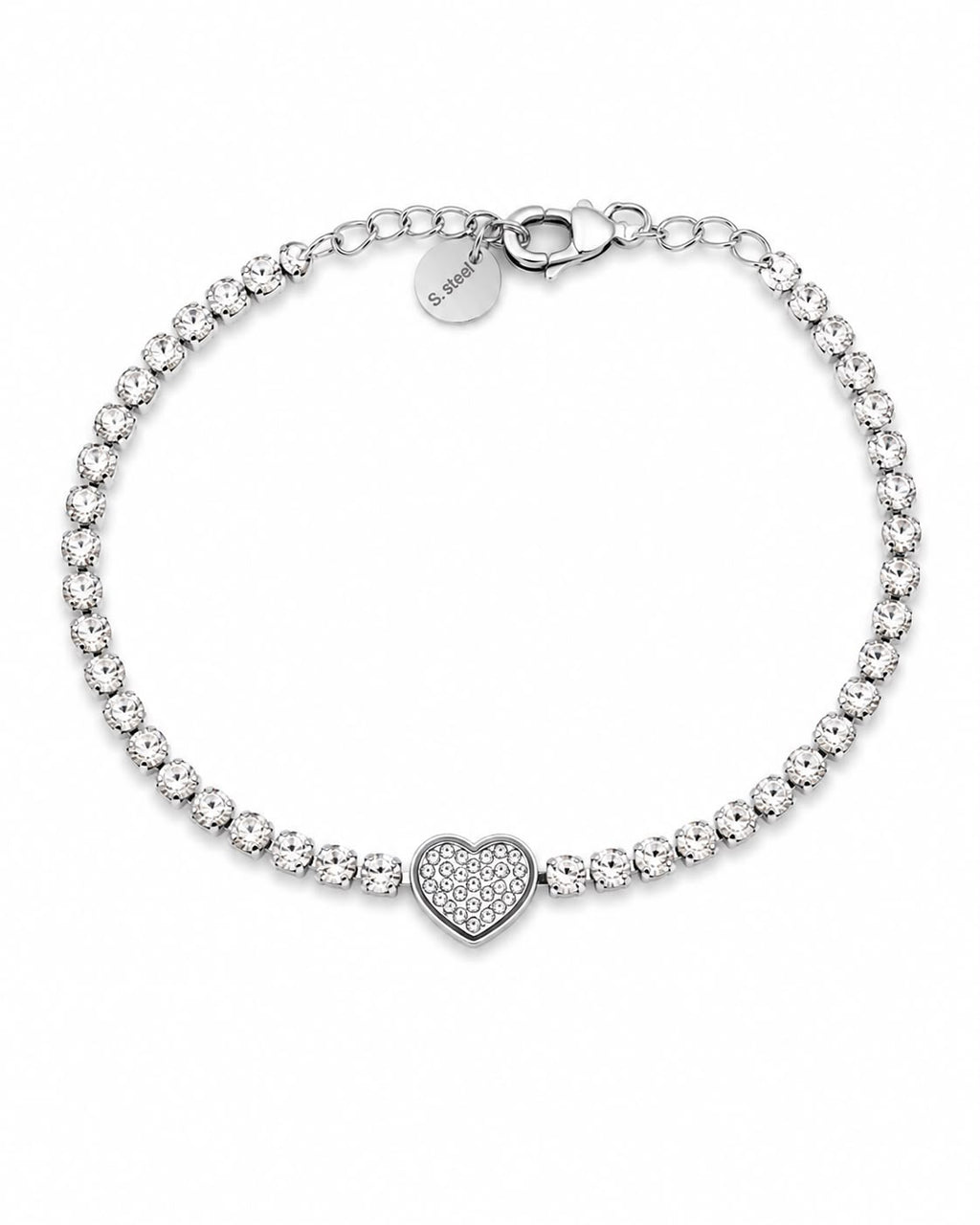 Bracciale Tennis Cuore