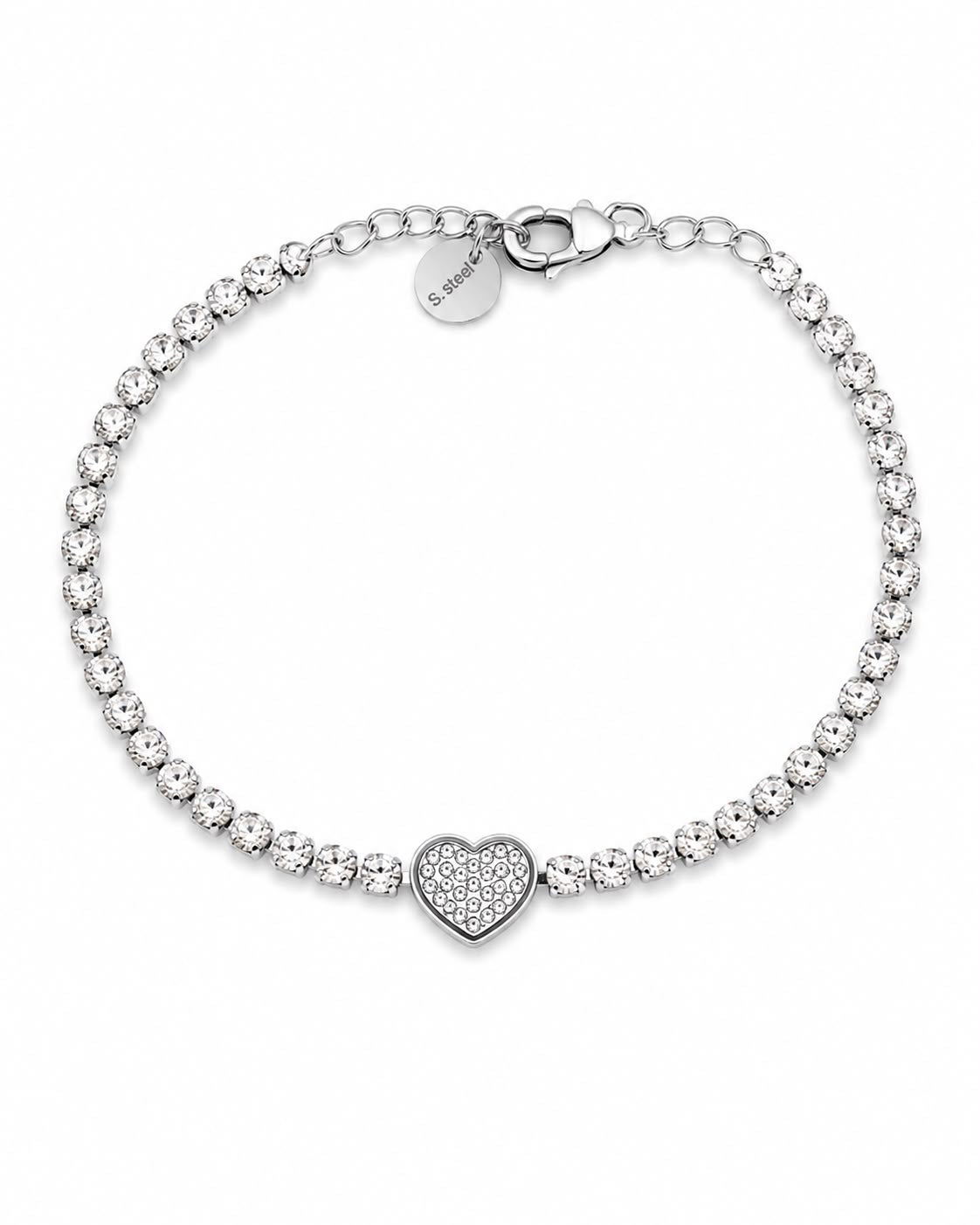 Bracciale Tennis Cuore
