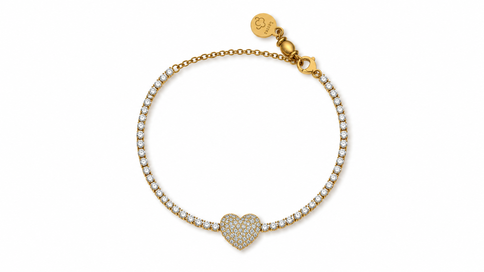 Bracciale Tennis Cuore