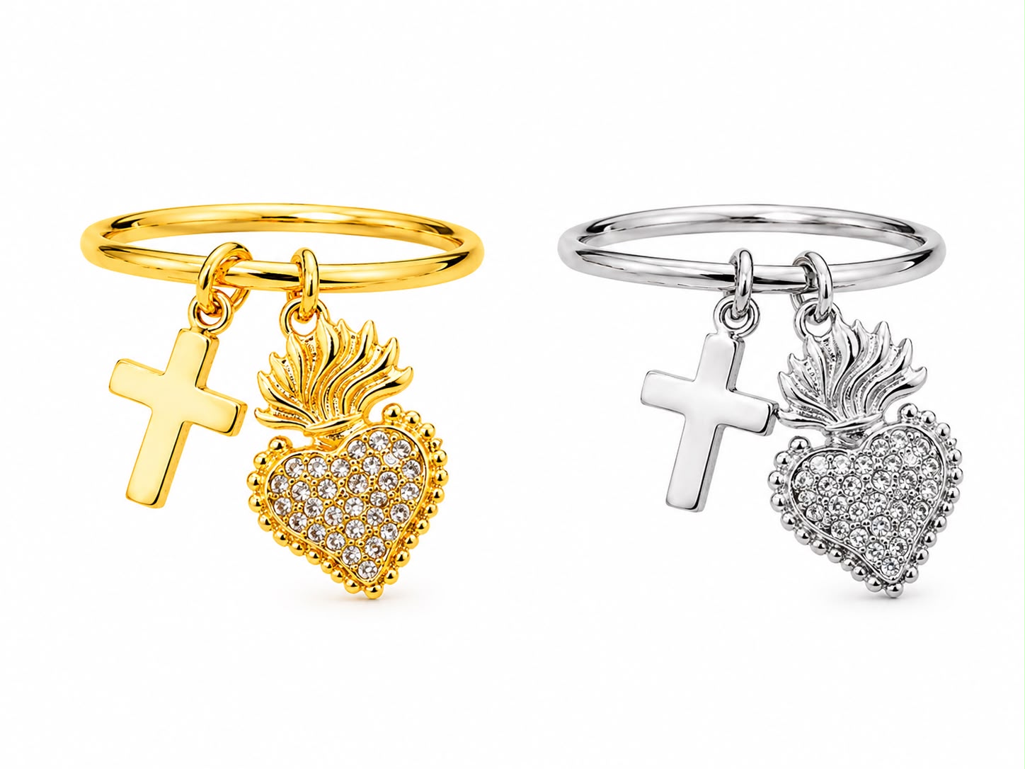 Anello Love Cross