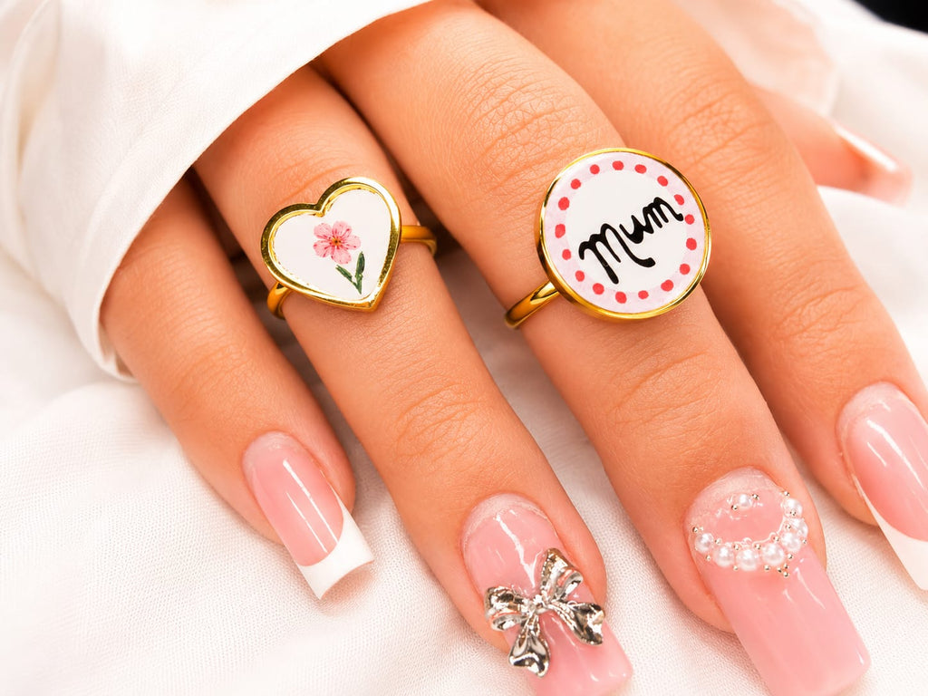 Anello Cuore Fiorito