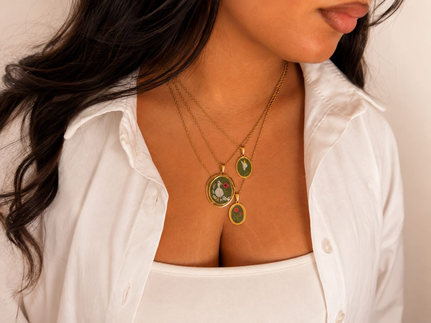 Collana Papavero