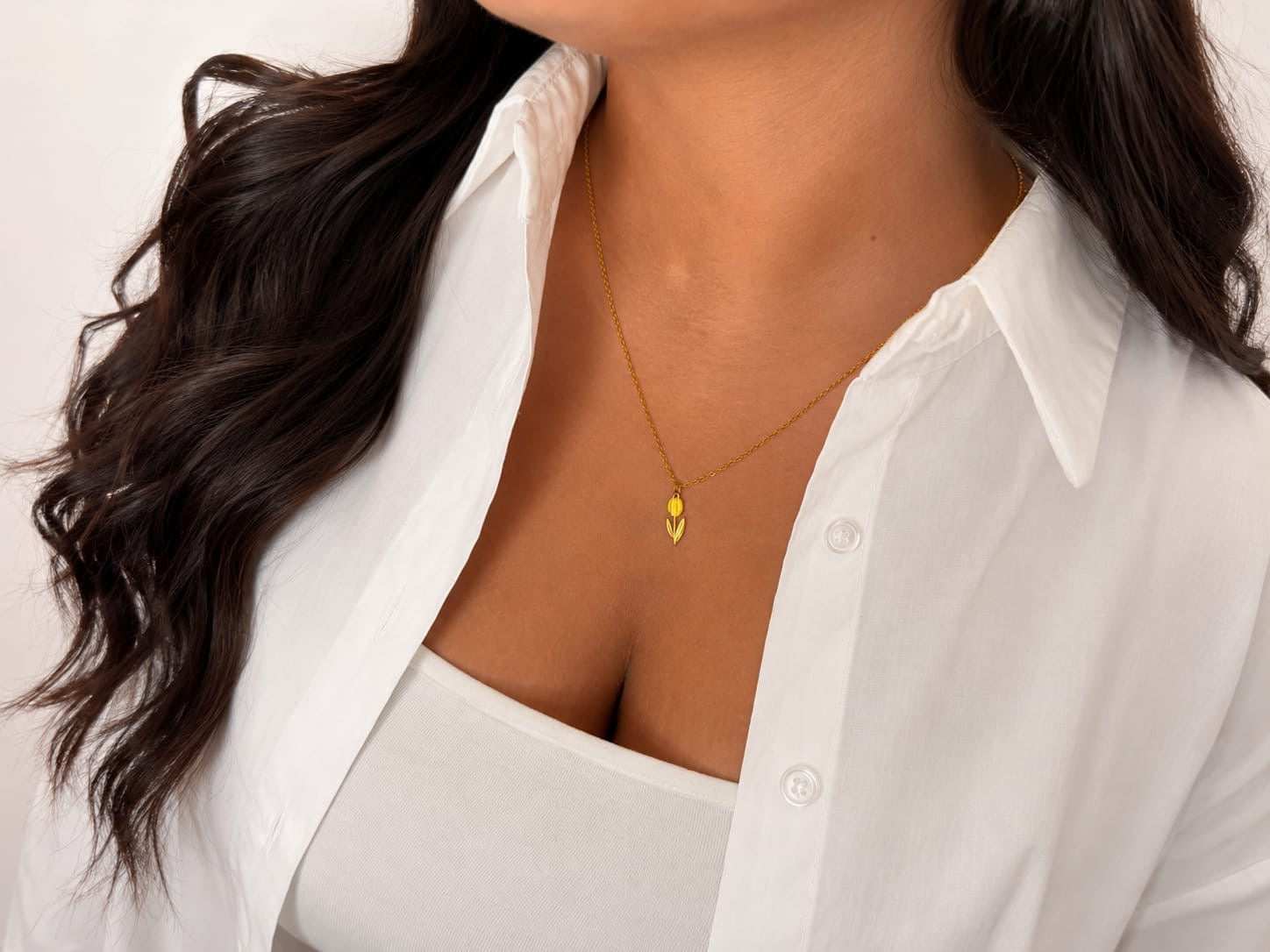 Collana Tulipano Giallo