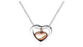 COLLANA CON CUORE INOX