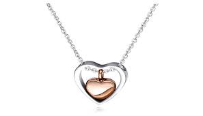 COLLANA CON CUORE INOX