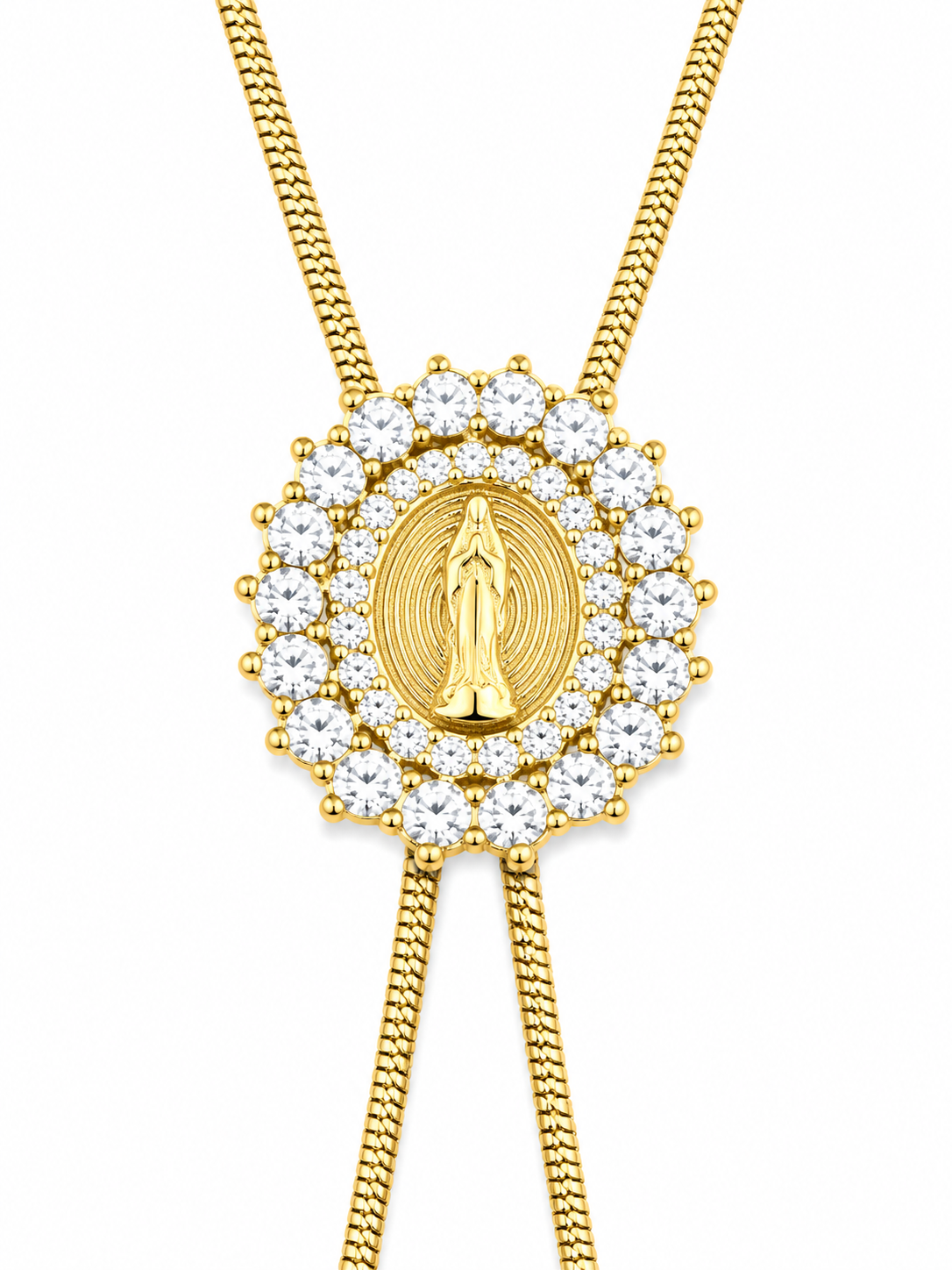 Collana saliscendi madonnina